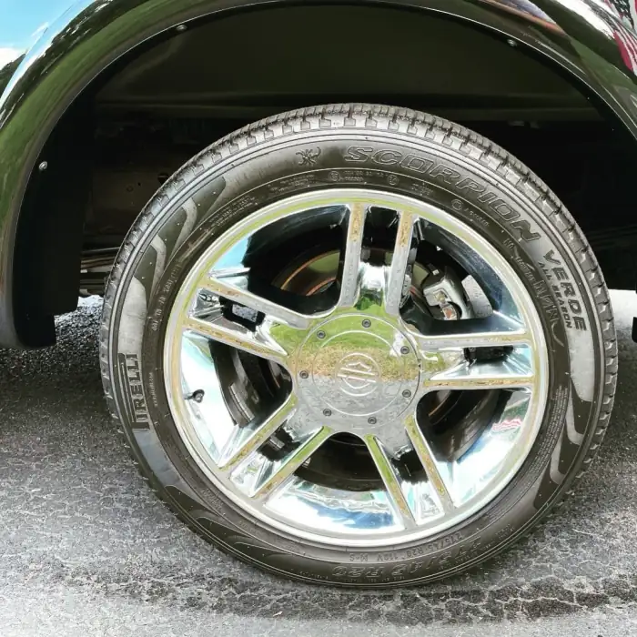 chrome restoration by Sudz Mobile Detailing in Norton, MA — photo 2